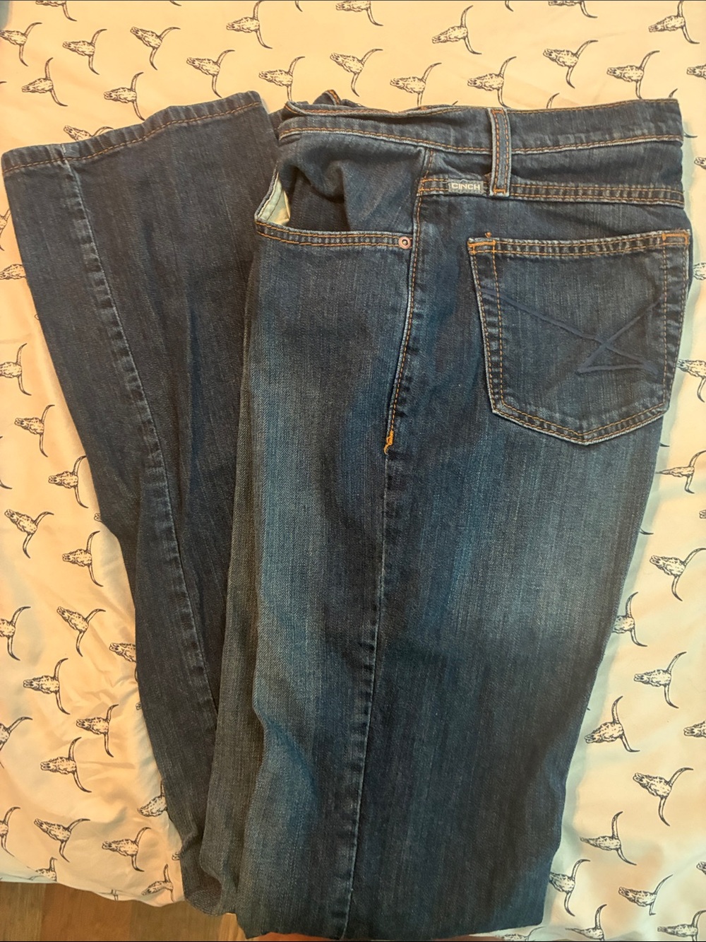 Cinch Women's Dark Blue Bootcut Jeans